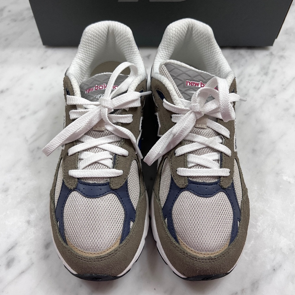 NEW BALANCE 990v3 SNEAKERS - DARK CAMO WITH INCENSE - SOLD OUT/RARE